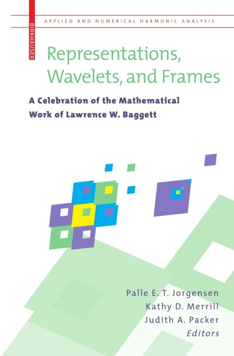 Cover image for book Representations, Wavelets, and Frames