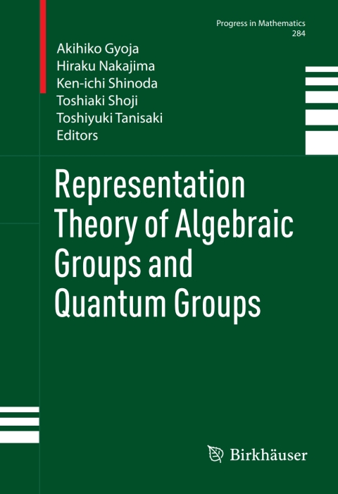 Cover image for book Representation Theory of Algebraic Groups and Quantum Groups