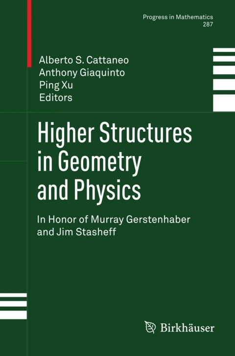 Cover image for book Higher Structures in Geometry and Physics