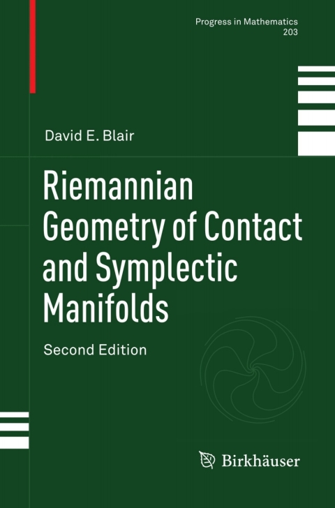Cover image for book Riemannian Geometry of Contact and Symplectic Manifolds