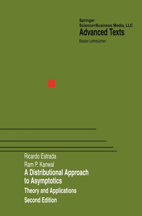 Cover image for book A Distributional Approach to Asymptotics