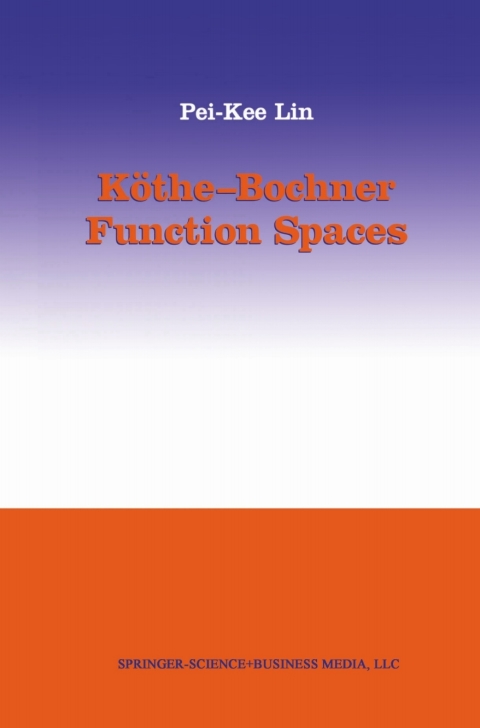 Cover image for book Köthe-Bochner Function Spaces