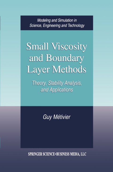 Cover image for book Small Viscosity and Boundary Layer Methods