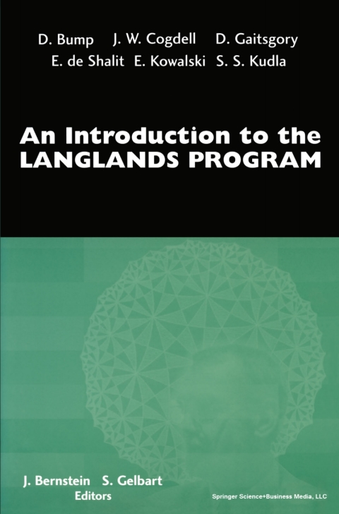Cover image for book An Introduction to the Langlands Program
