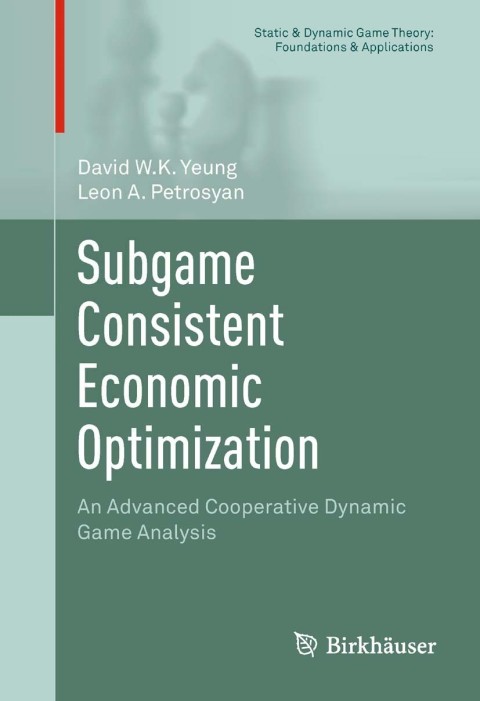 Cover image for book Subgame Consistent Economic Optimization