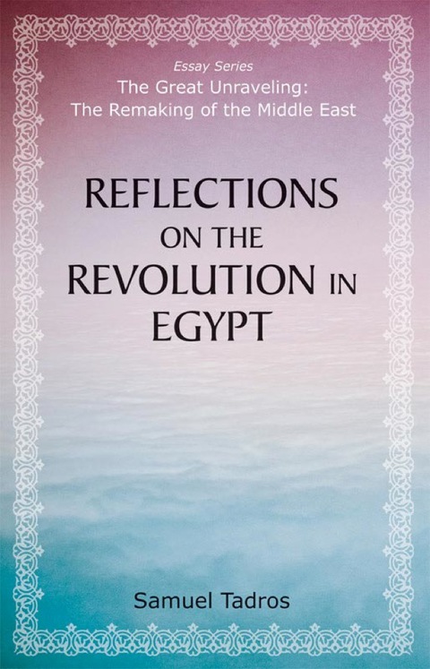 Cover image for book Reflections on the Revolution in Egypt