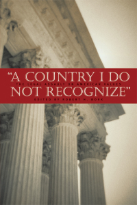 Cover image: A Country I Do Not Recognize 1st edition 9780817946029