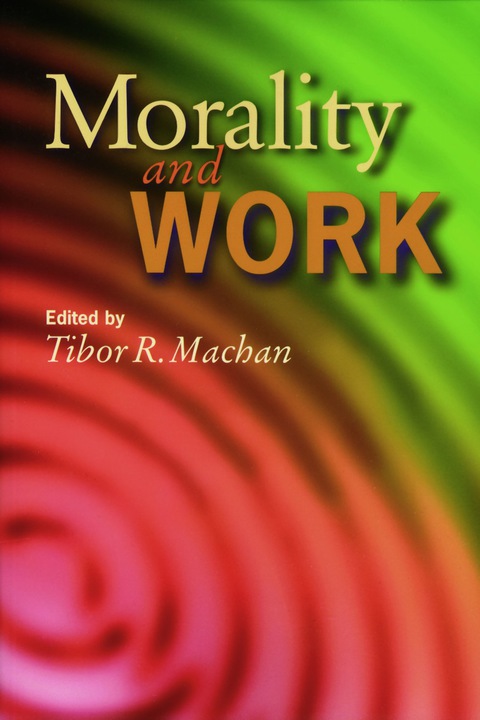 Cover image for book Morality and Work