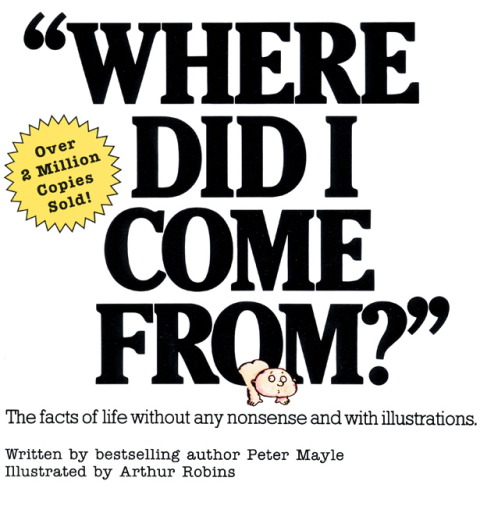 Cover image for book "Where Did I Come From?"