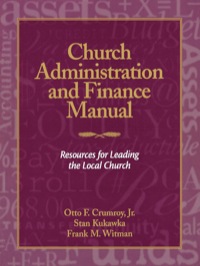 Omslagafbeelding: Church Administration and Finance Manual 9780819217479