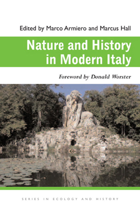 Cover image for book Nature and History in Modern Italy