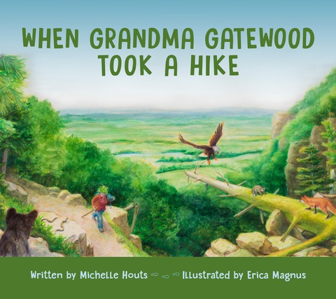 Cover image for book When Grandma Gatewood Took a Hike