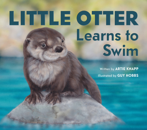 Cover image for book Little Otter Learns to Swim