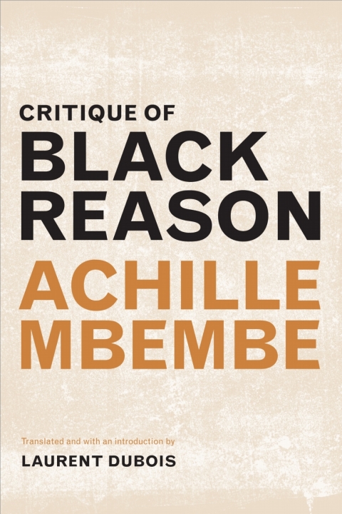 Cover image for book Critique of Black Reason