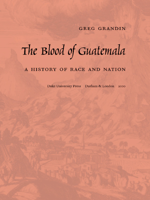 Cover image for book The Blood of Guatemala