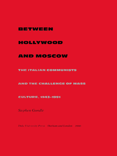 Cover image for book Between Hollywood and Moscow