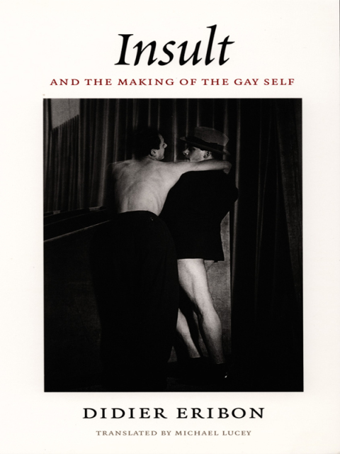 Cover image for book Insult and the Making of the Gay Self