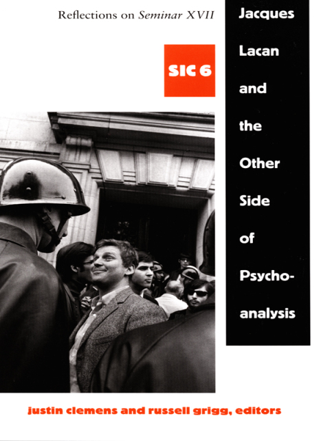 Cover image for book Jacques Lacan and the Other Side of Psychoanalysis