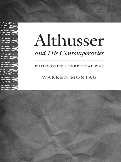 Cover image for book Althusser and His Contemporaries