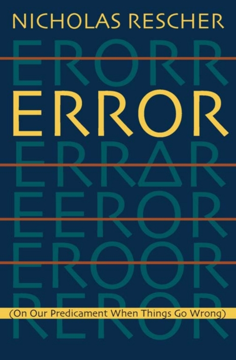 Cover image for book Error