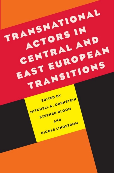 Cover image for book Transnational Actors in Central and East European Transitions