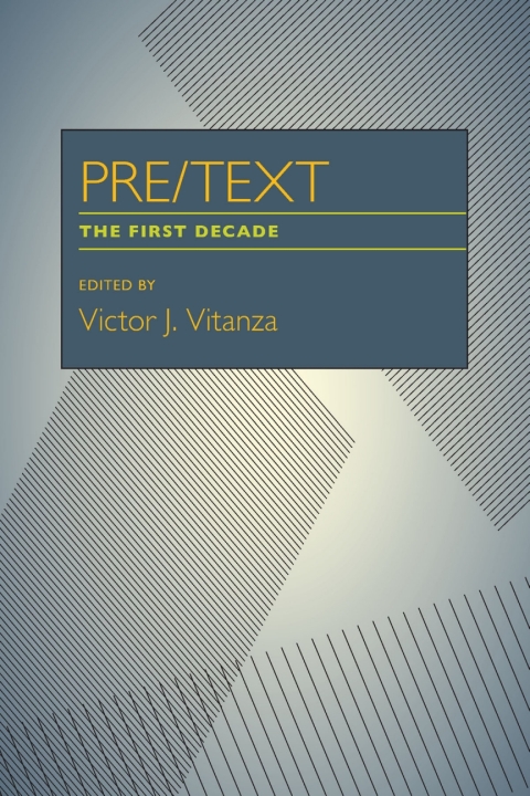 Cover image for book PRE/TEXT