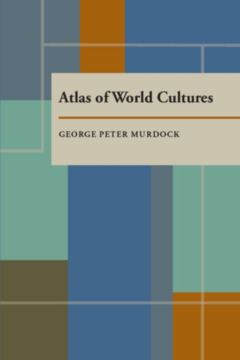 Cover image for book Atlas of World Cultures