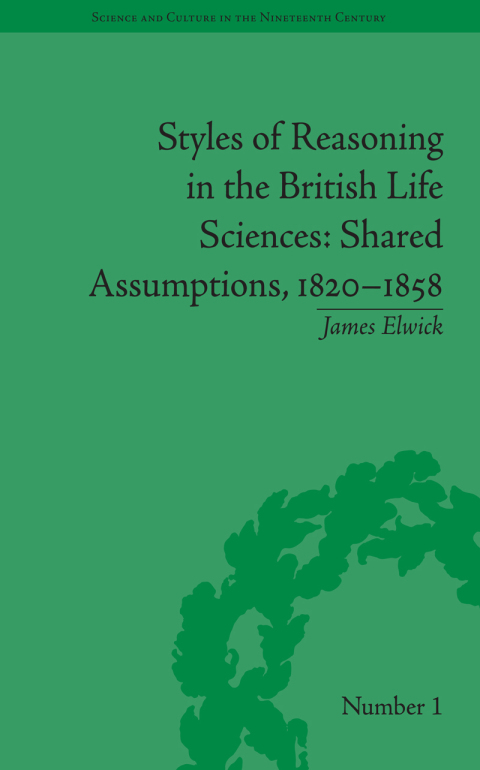 Cover image for book Styles of Reasoning in the British Life Sciences