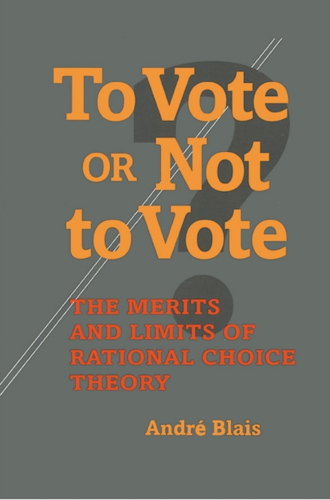 Cover image for book To Vote or Not to Vote?
