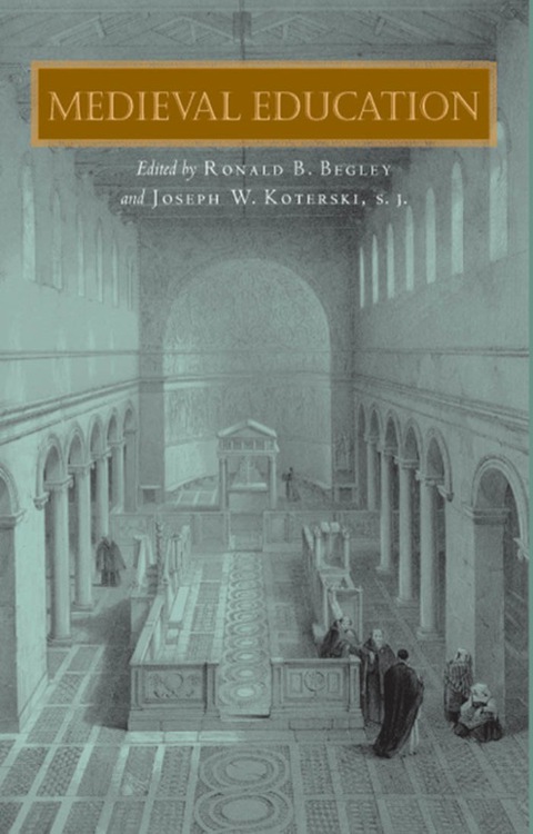 Cover image for book Medieval Education