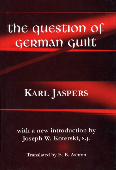 Cover image for book The Question of German Guilt