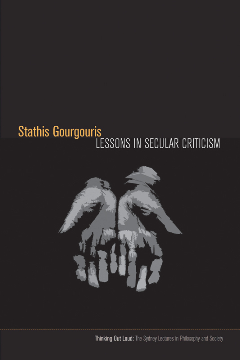Cover image for book Lessons in Secular Criticism