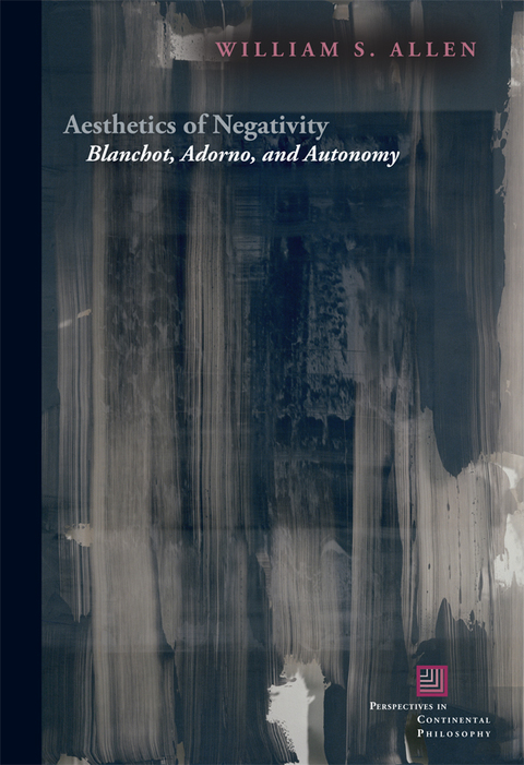 Cover image for book Aesthetics of Negativity