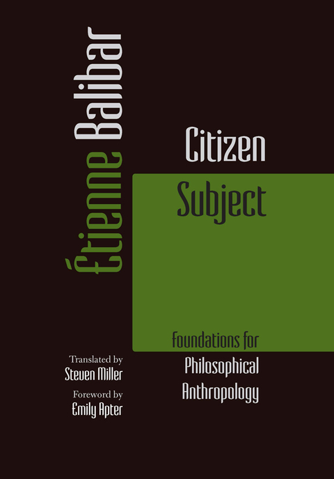 Cover image for book Citizen Subject