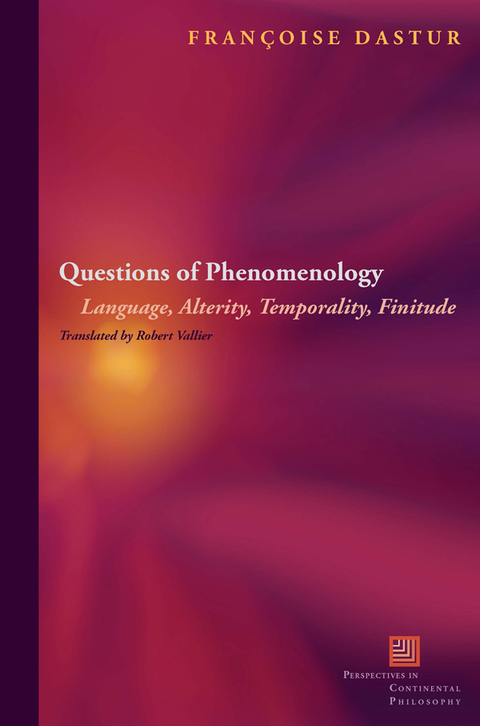 Cover image for book Questions of Phenomenology