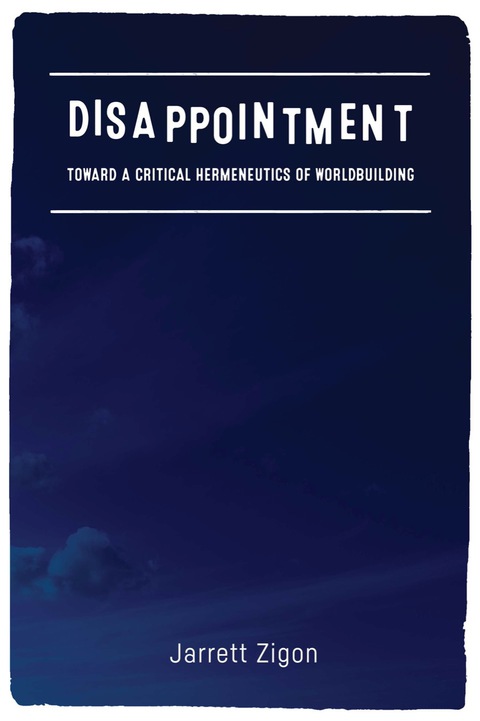 Cover image for book Disappointment