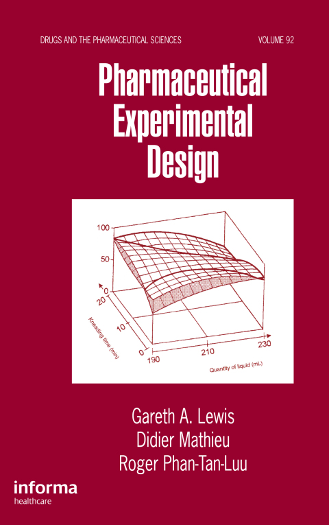 Cover image for book Pharmaceutical Experimental Design