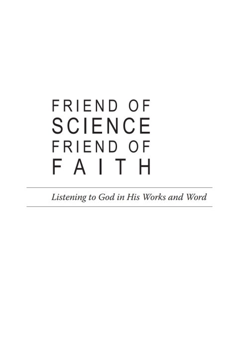 Cover image for book Friend of Science, Friend of Faith