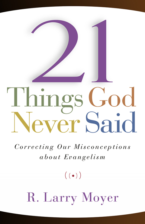 Cover image for book 21 Things God Never Said