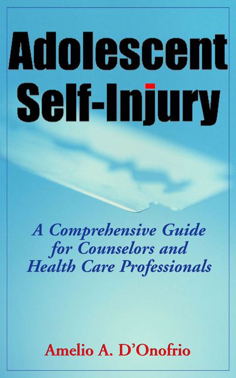 Cover image for book Adolescent Self-Injury