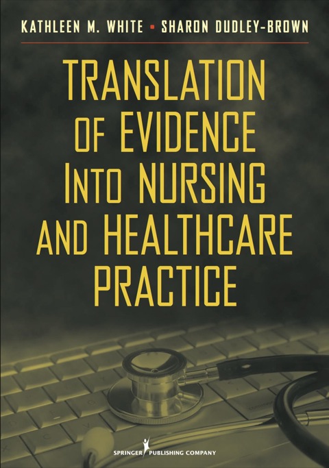 Cover image for book Translation of Evidence into Nursing and Health Care Practice