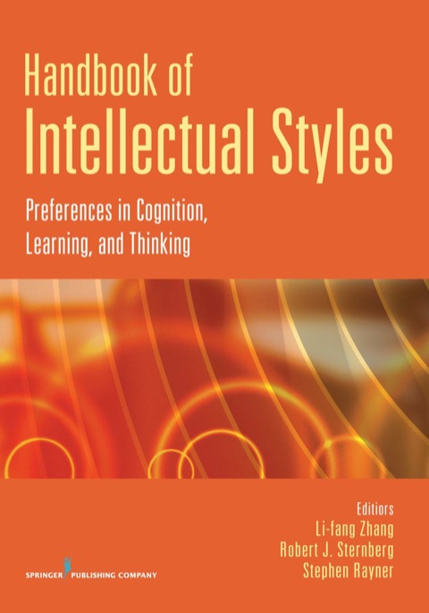 Cover image for book Handbook of Intellectual Styles