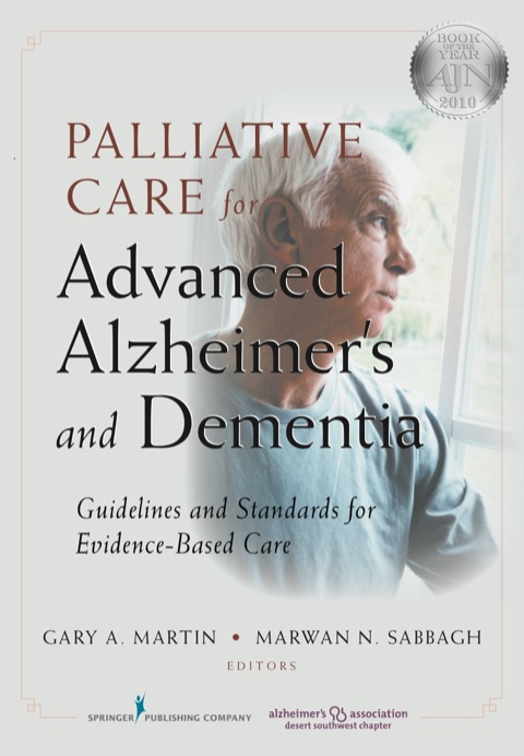 Cover image for book Palliative Care for Advanced Alzheimer's and Dementia