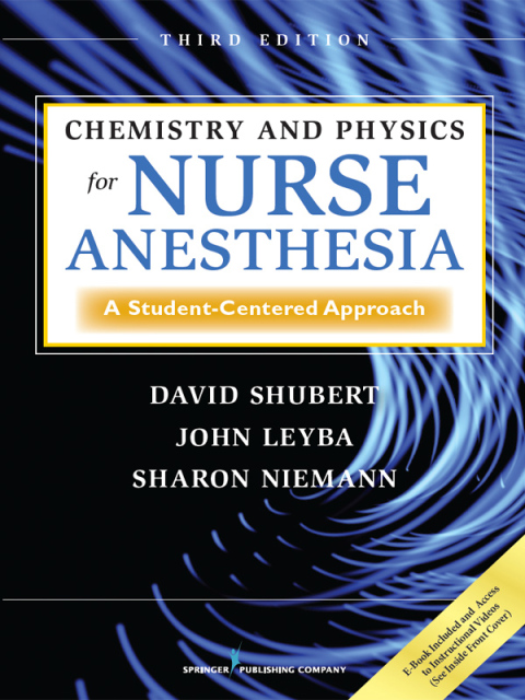 Cover image for book Chemistry and Physics for Nurse Anesthesia, Third Edition