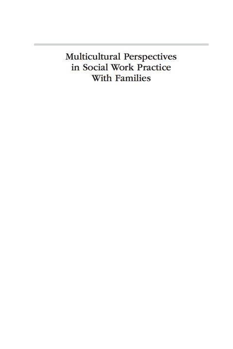 Cover image for book Multicultural Perspectives In Social Work Practice with Families