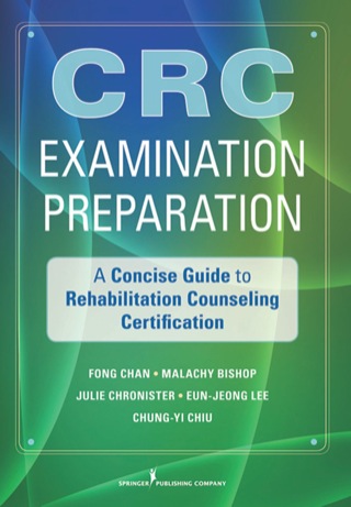 Certified Rehabilitation Counselor Examination Preparation