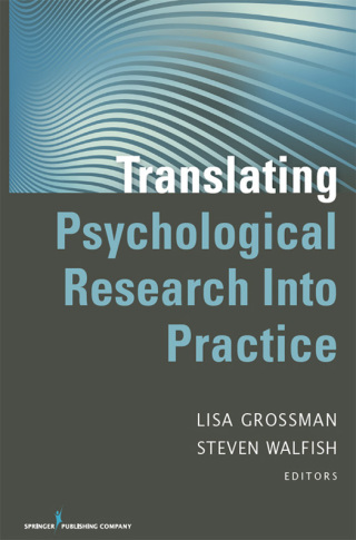 Translating Psychological Research Into Practice