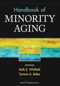 Titelbild: Handbook of Minority Aging 1st edition 9780826109637