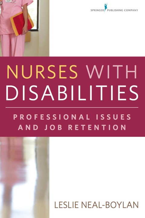 Cover image for book Nurses With Disabilities
