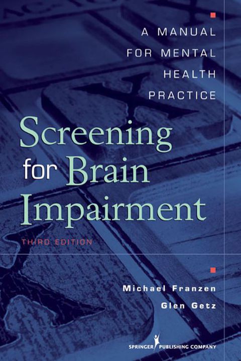 Cover image for book Screening for Brain Impairment